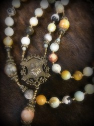 Amazonite Rosary - Christie1